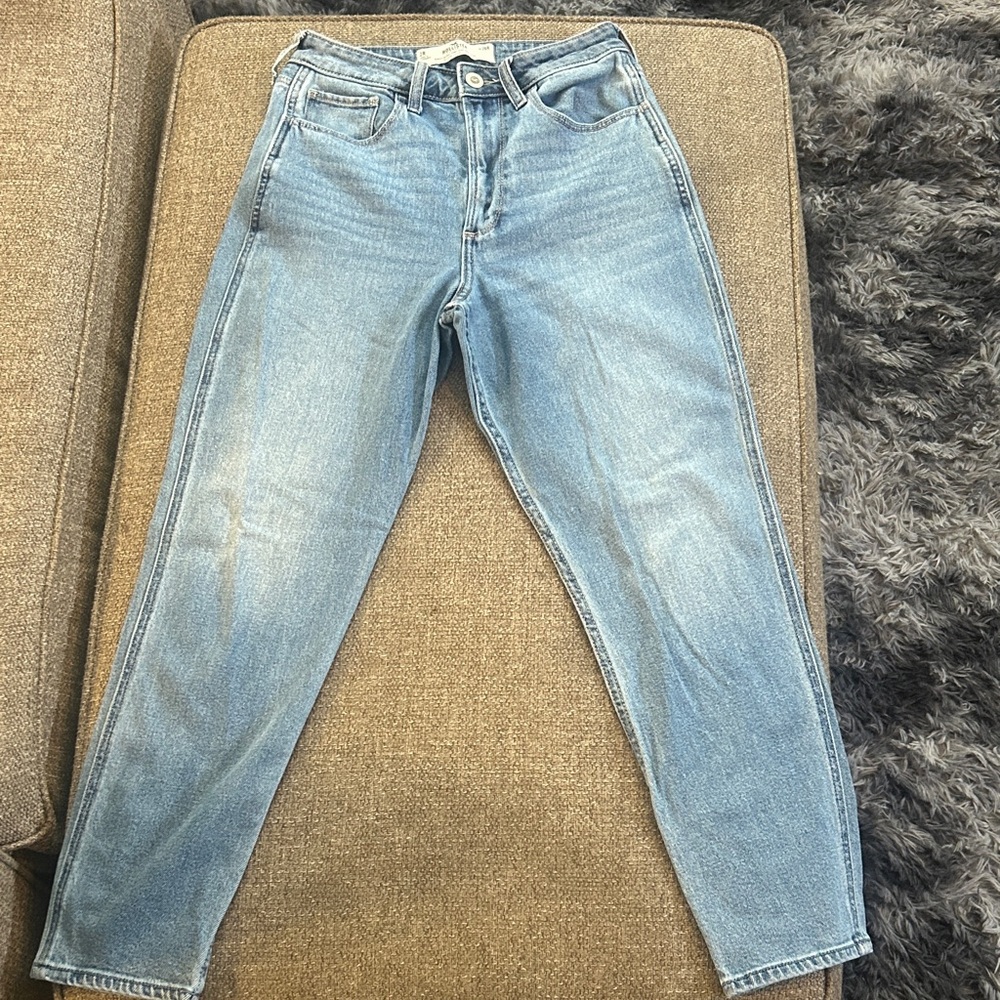 Hollister Light Blue Straight Leg Jeans